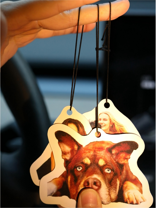 Custom Photo Car Air Freshener | Personalize with Your Favorite Picture