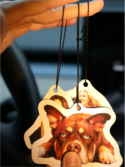 Personalized Car Air Freshie | Your Photo, Your Scent, Your Style