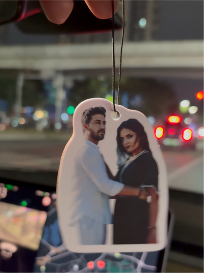 Personalized Car Air Freshie | Your Photo, Your Scent, Your Style