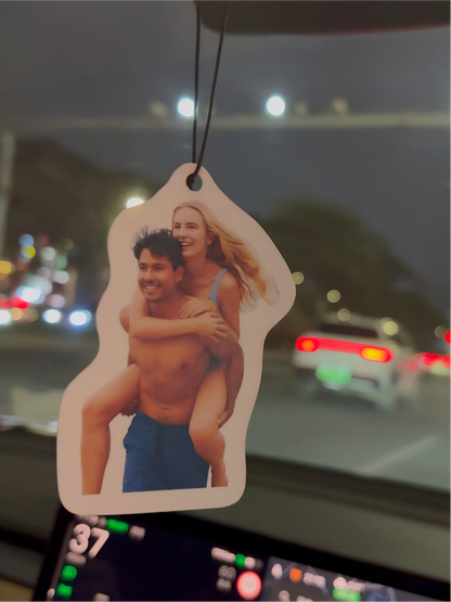 Personalized Car Air Freshie | Your Photo, Your Scent, Your Style