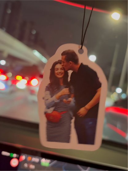 Personalized Car Air Freshie | Your Photo, Your Scent, Your Style